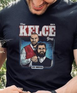 Jason Kelce & Travis Kelce The Kelce Bros WHT Shirt