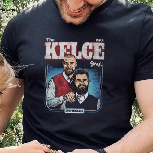 Jason Kelce & Travis Kelce The Kelce Bros WHT Shirt