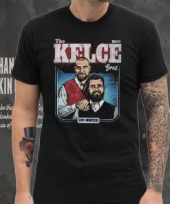 Jason Kelce & Travis Kelce The Kelce Bros WHT Shirt