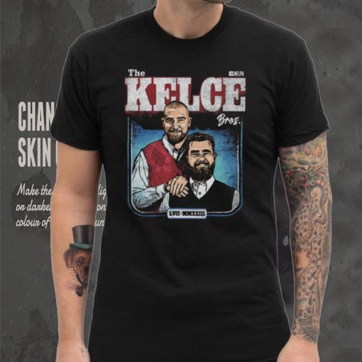 Jason Kelce & Travis Kelce The Kelce Bros WHT Shirt