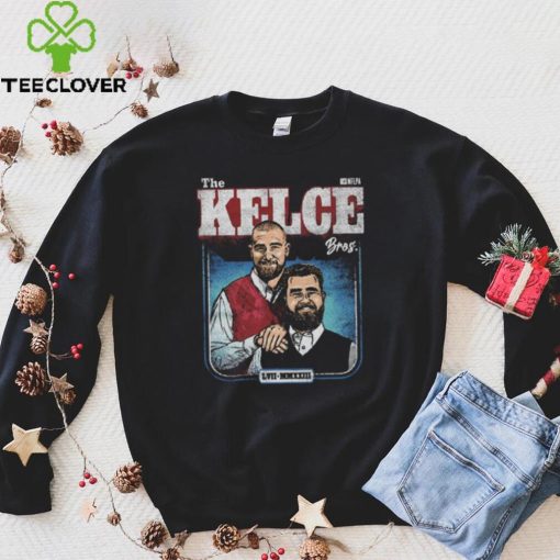 Jason Kelce & Travis Kelce The Kelce Bros WHT Shirt
