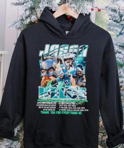 Jason Kelce one of the likeable NFL players of all time thank you for everything 62 hoodie, sweater, longsleeve, shirt v-neck, t-shirt