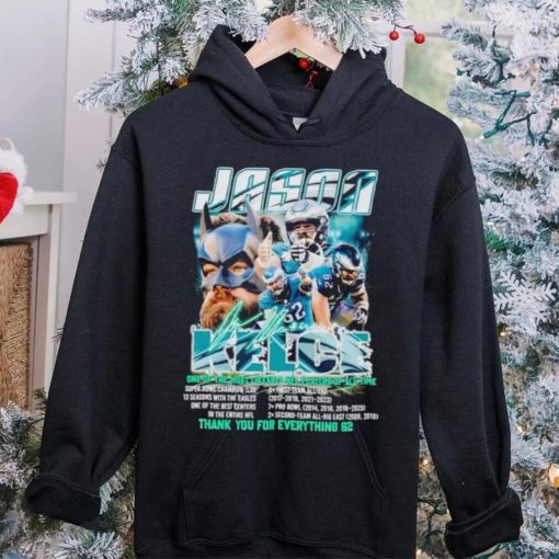 Jason Kelce one of the likeable NFL players of all time thank you for everything 62 hoodie, sweater, longsleeve, shirt v-neck, t-shirt