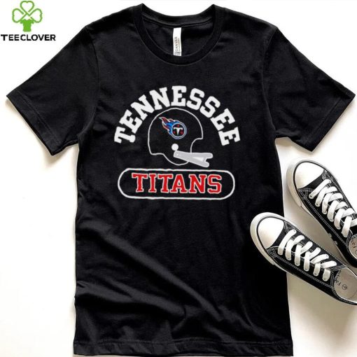 Jason Mccourty wearing Tennessee Titans helmet shirt