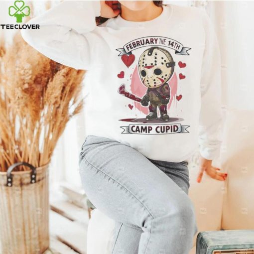 Jason Voorhees February the 14th camp Cupid Valentine’s hoodie, sweater, longsleeve, shirt v-neck, t-shirt