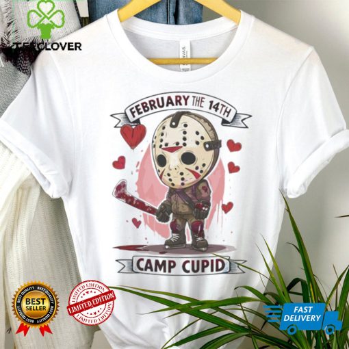 Jason Voorhees February the 14th camp Cupid Valentine’s hoodie, sweater, longsleeve, shirt v-neck, t-shirt