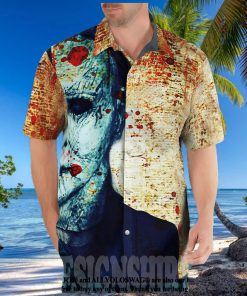 Jason Voorhees Michael Myers Half Face All Over Print Hawaiian Shirt