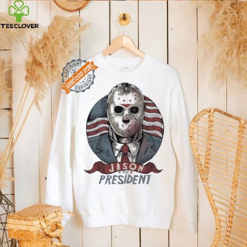 Jason Voorhees for president USA flag shirt