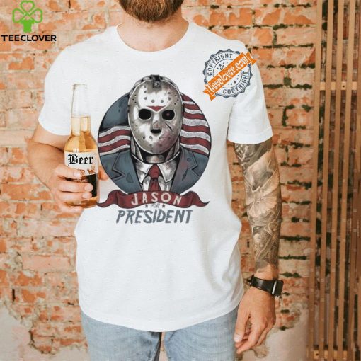 Jason Voorhees for president USA flag shirt