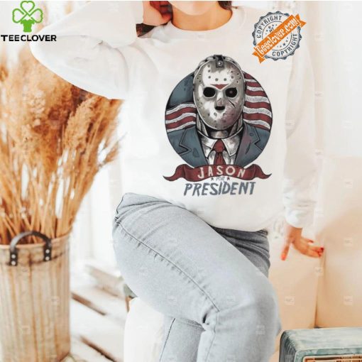 Jason Voorhees for president USA flag shirt