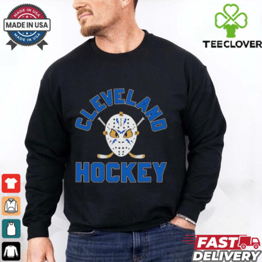 Jason Voorhees mask Cleveland hockey shirt