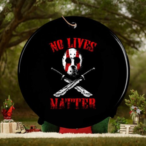 Jason Voorhees no live matter Halloween ornament