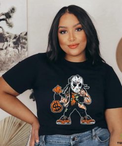 Jason Voorhees wear jordan 5 and holding money bag vector shirt