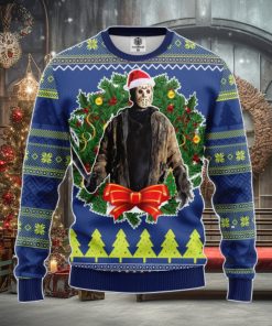 Jason Woorhees Amazing Gift Ugly Christmas 3D Sweater Christmas Gift For Men And Women