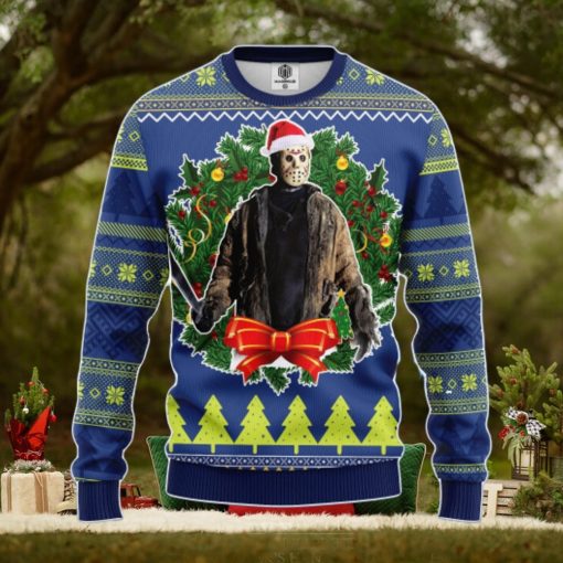 Jason Woorhees Amazing Gift Ugly Christmas 3D Sweater Christmas Gift For Men And Women