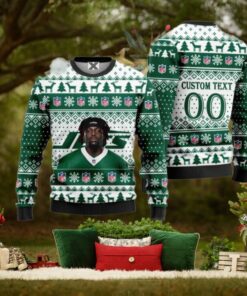 Javon Kinlaw New York Jets Custom Christmas Sweater