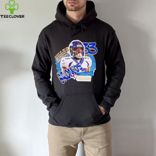 Javonte Williams Denver Broncos superstar hoodie, sweater, longsleeve, shirt v-neck, t-shirt