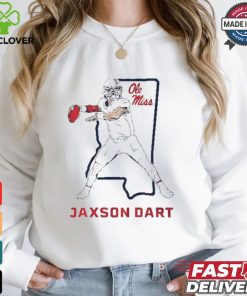 Jaxson Dart State Star Ole Miss Football T Shirts