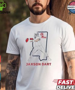 Jaxson Dart State Star Ole Miss Football T Shirts