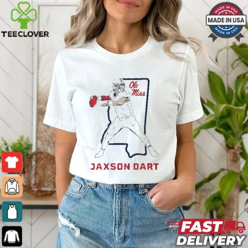 Jaxson Dart State Star Ole Miss Football T Shirts