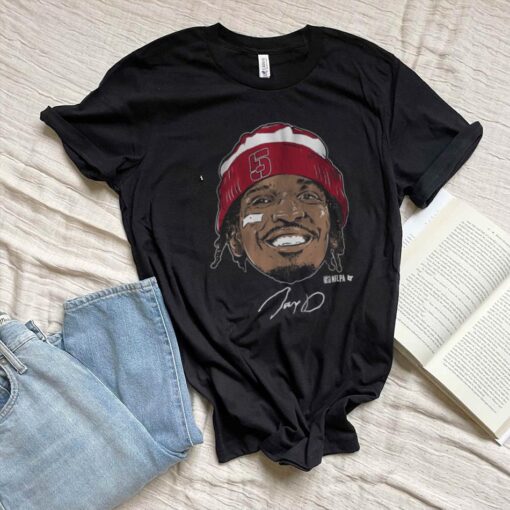 Jayden Daniels Face Bandage Shirt