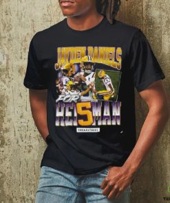 Jayden Daniels Heisman Dreams X Dreamathon Vintage Two Sides T Shirt