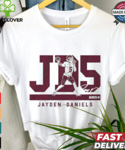 Jayden Daniels Washington Commanders JD5 Signature t shirt