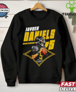 Jayden Daniels Washington Commanders NFL football diamond vintage shirt