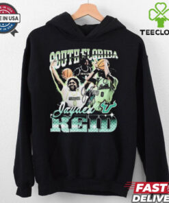 Jayden Reid #0 South Florida Bulls Graphic Signature t shirt 1 Jayden Reid #0 South Florida Bulls Graphic Signature t shirt