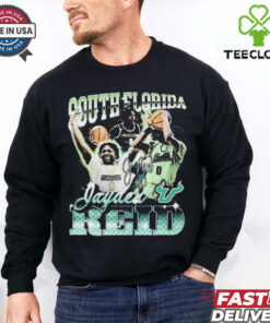 Jayden Reid #0 South Florida Bulls Graphic Signature t shirt 3 Jayden Reid #0 South Florida Bulls Graphic Signature t shirt