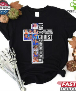 Jayhawk Kansas I can do all things through Christ shirt