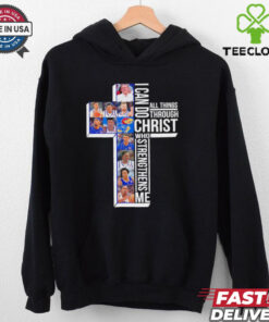 Jayhawk Kansas I can do all things through Christ shirt