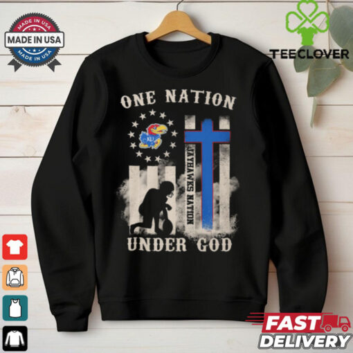 Jayhawks Nation Under God Shirt