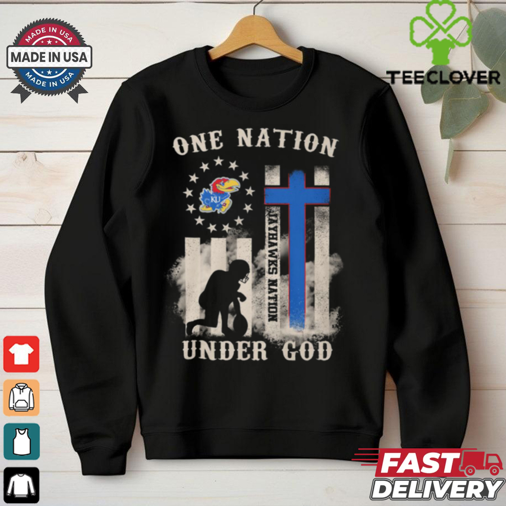 Jayhawks Nation Under God Shirt Jayhawks Nation Under God Shirt