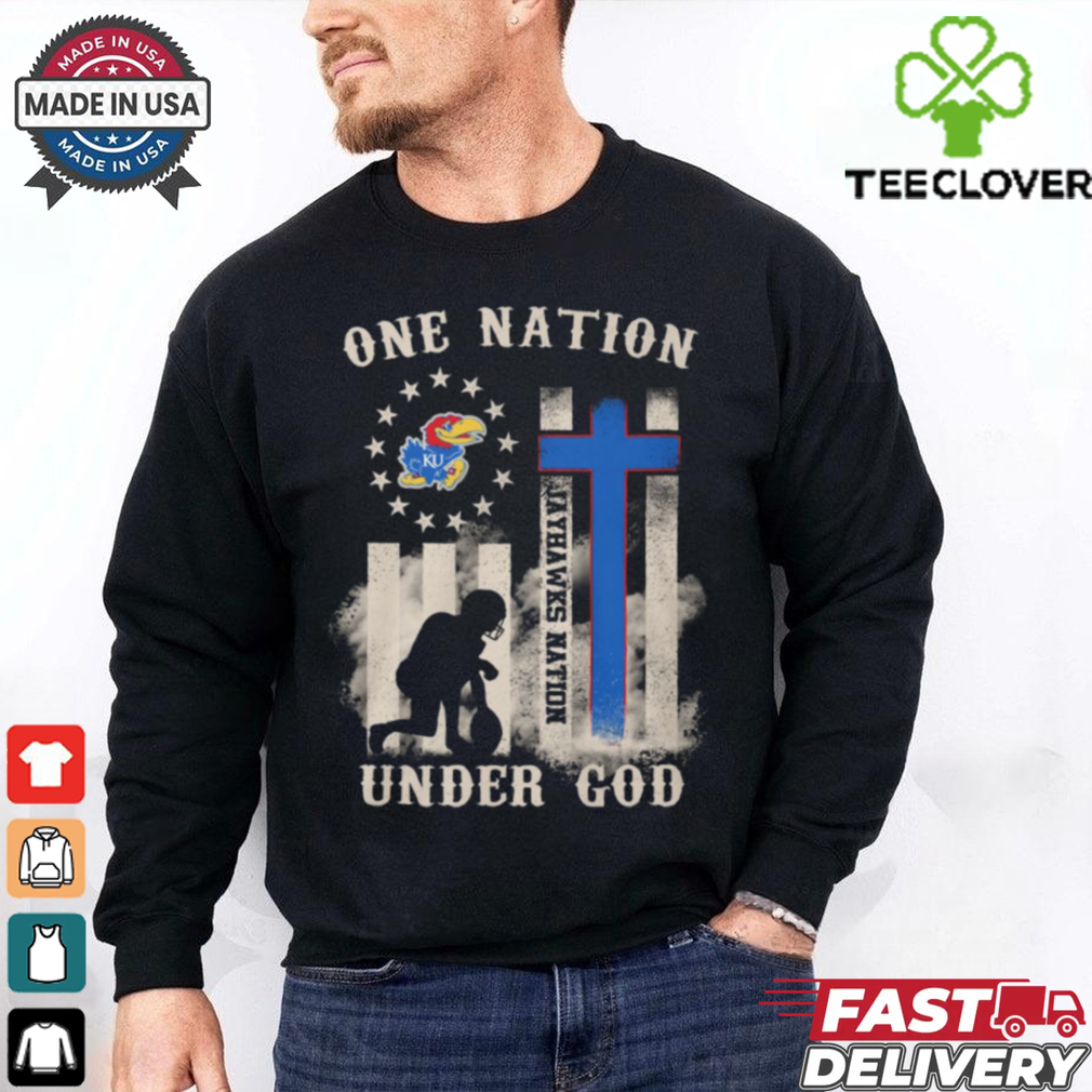 Jayhawks Nation Under God Shirt Jayhawks Nation Under God Shirt