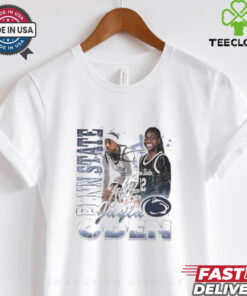 Jayla Oden Penn State 90s graphic shirt