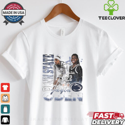 Jayla Oden Penn State 90s graphic shirt