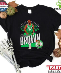 Jaylen Brown 7 Boston Celtics Basketball shield shirt