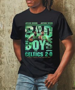 Jaylen Brown And Jayson Tatum Bad Boys Boston Celtics Is Now Two Wins Away Unisex T Shirt