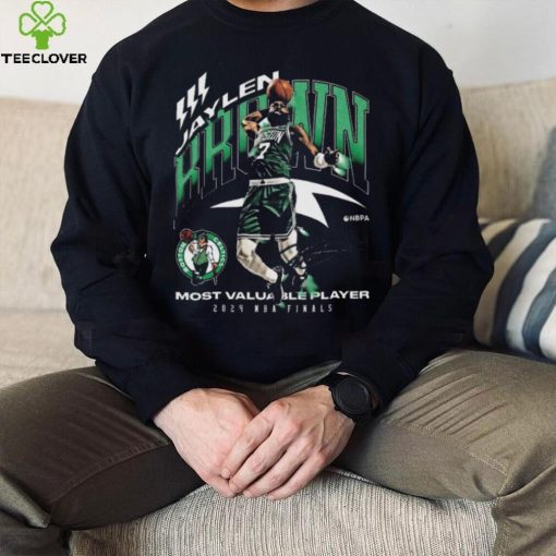 Jaylen Brown Boston Celtics 2024 NBA Finals MVP Award Signature hoodie, sweater, longsleeve, shirt v-neck, t-shirt