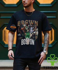 Jaylen Brown Boston Celtics Stadium Essentials Unisex 2024 NBA Finals Champions Crossroads T Shirt