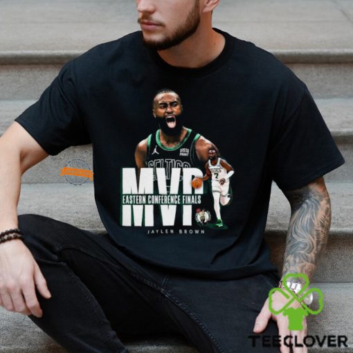 Jaylen Brown wins Larry Bird Trophy for 2024 Eastern Conference Finals MVP hoodie, sweater, longsleeve, shirt v-neck, t-shirt