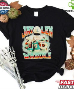 Jaylen Waddle Miami Dolphins football vintage shirt