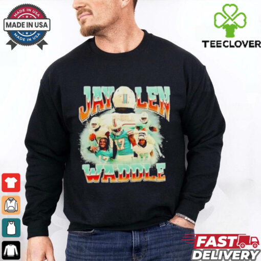 Jaylen Waddle Miami Dolphins football vintage shirt