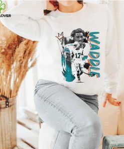 Jaylen Waddle number 17 Miami Dolphins football player pose poster shirt 4 Jaylen Waddle number 17 Miami Dolphins football player pose poster shirt