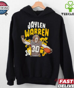 Jaylen Warren 30 Pittsburgh Steelers football graphic shirt