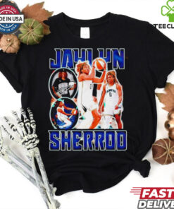 Jaylyn Sherrod New York Liberty Winner picture collage shirt