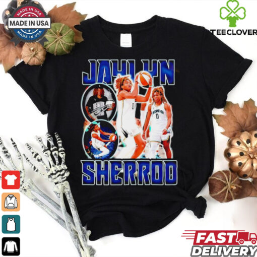 Jaylyn Sherrod New York Liberty Winner picture collage shirt