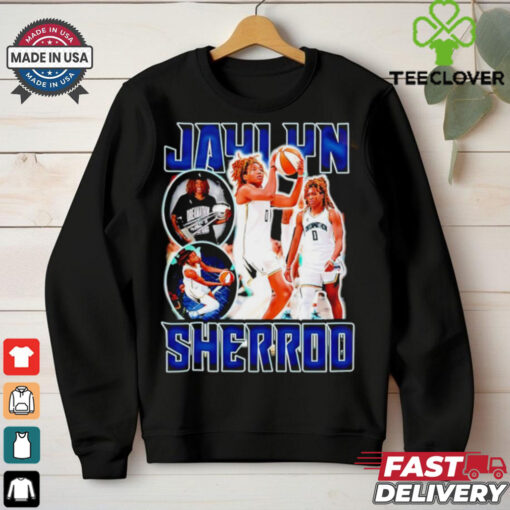 Jaylyn Sherrod New York Liberty Winner picture collage shirt