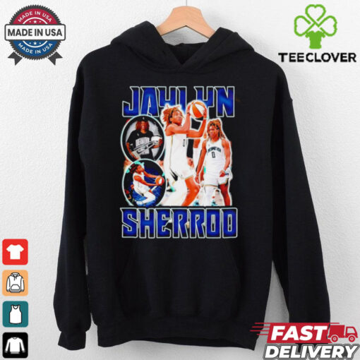 Jaylyn Sherrod New York Liberty Winner picture collage shirt